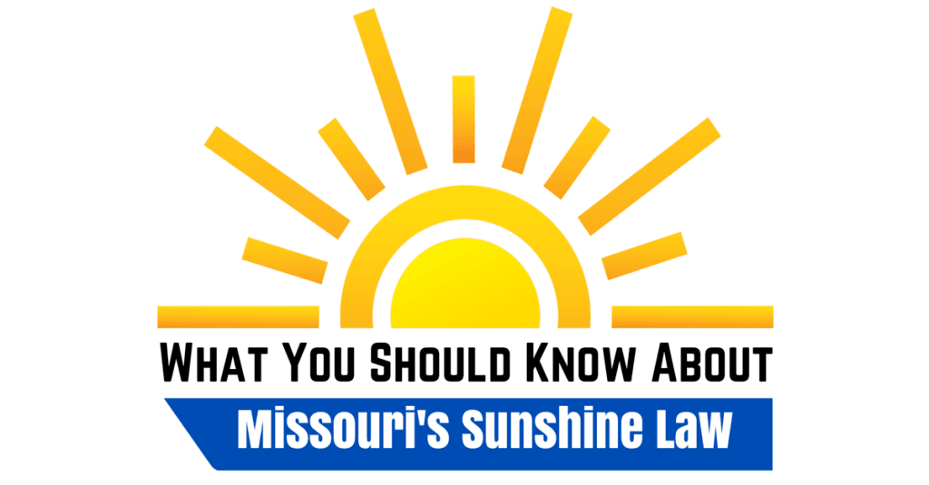 Missouri Sunshine Law | Aurora, MO