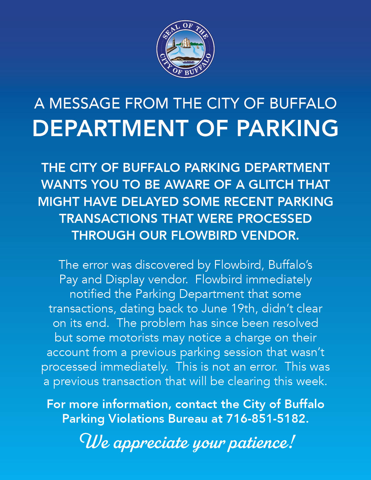 Parking Enforcement Division | Buffalo, NY