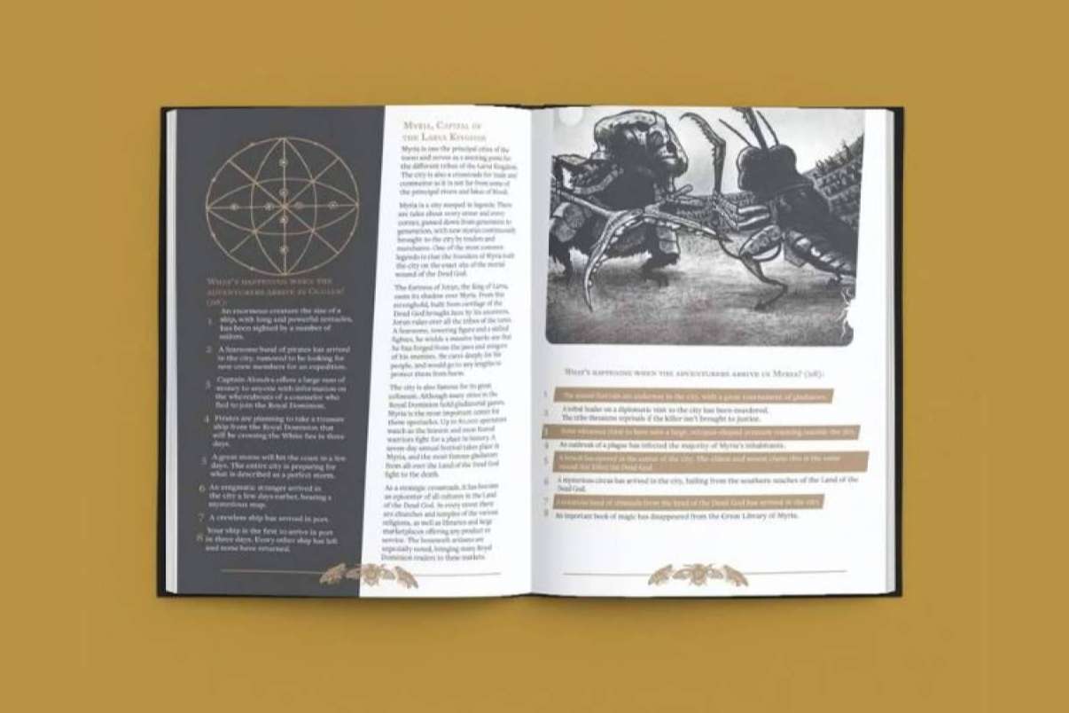 Insectoid Adventures Await in 'Settlers of a Dead God'—A New Tabletop RPG by Eduardo Carabaño